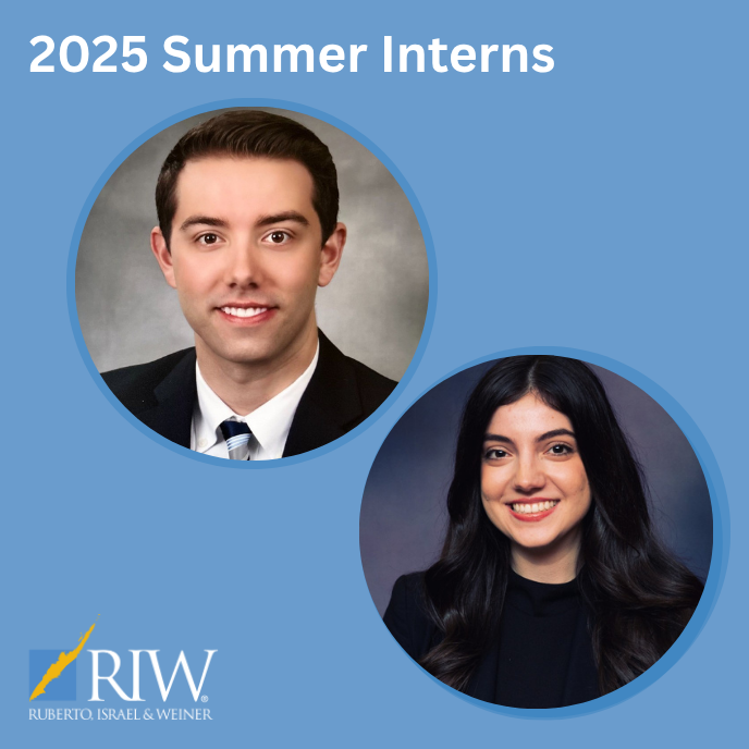 2025 Summer Intern Recap Ruberto Israel Weiner